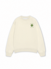 Áo Sweater Nỉ Hai Da Người Tích Cực Uống Matcha