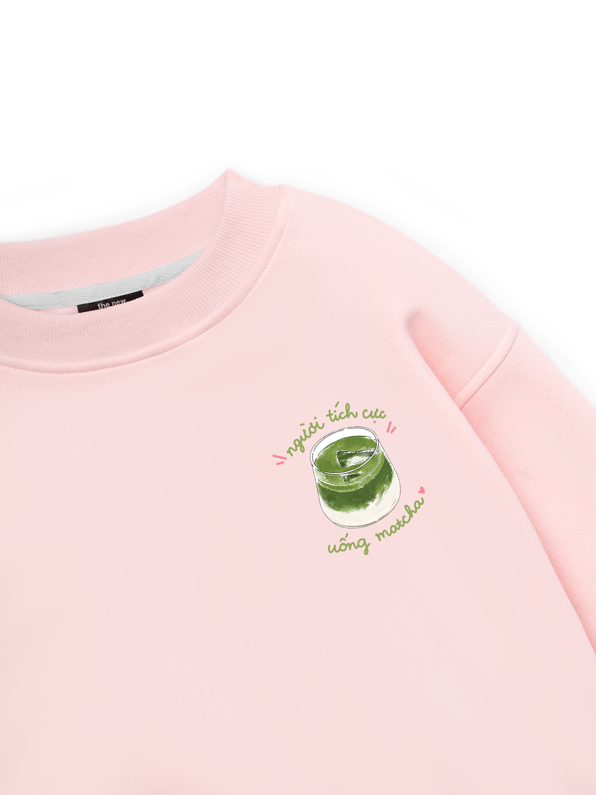 Người Tích Cực Uống Matcha Sweater