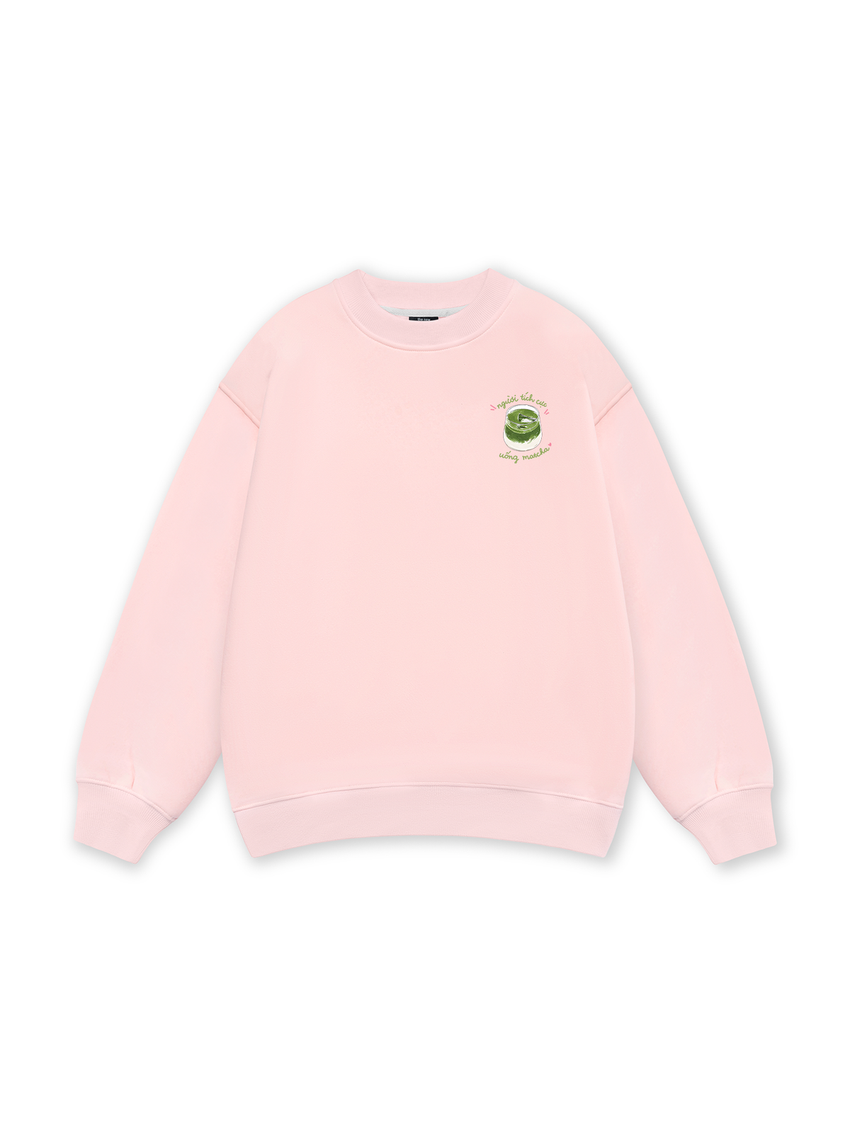 Người Tích Cực Uống Matcha Sweater