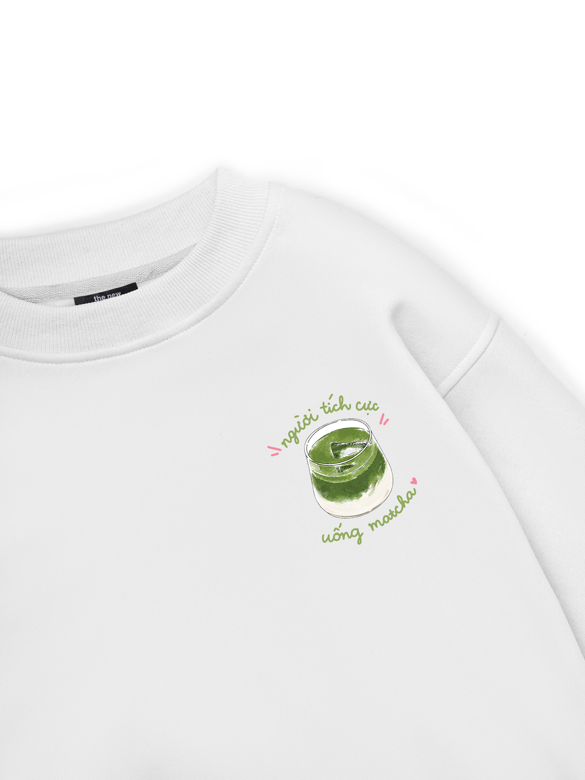 Người Tích Cực Uống Matcha Sweater