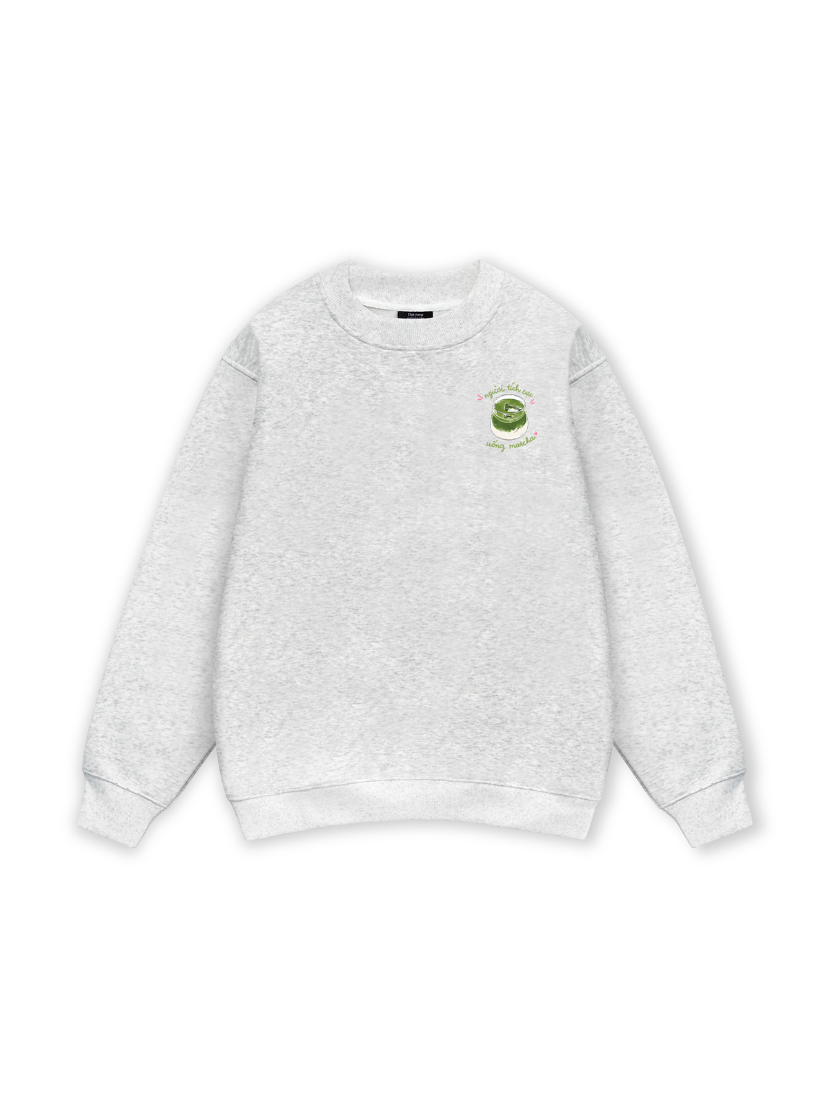 Người Tích Cực Uống Matcha Sweater