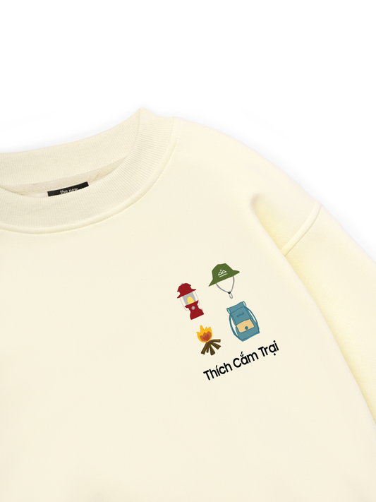 Thích Cắm Trại Sweater