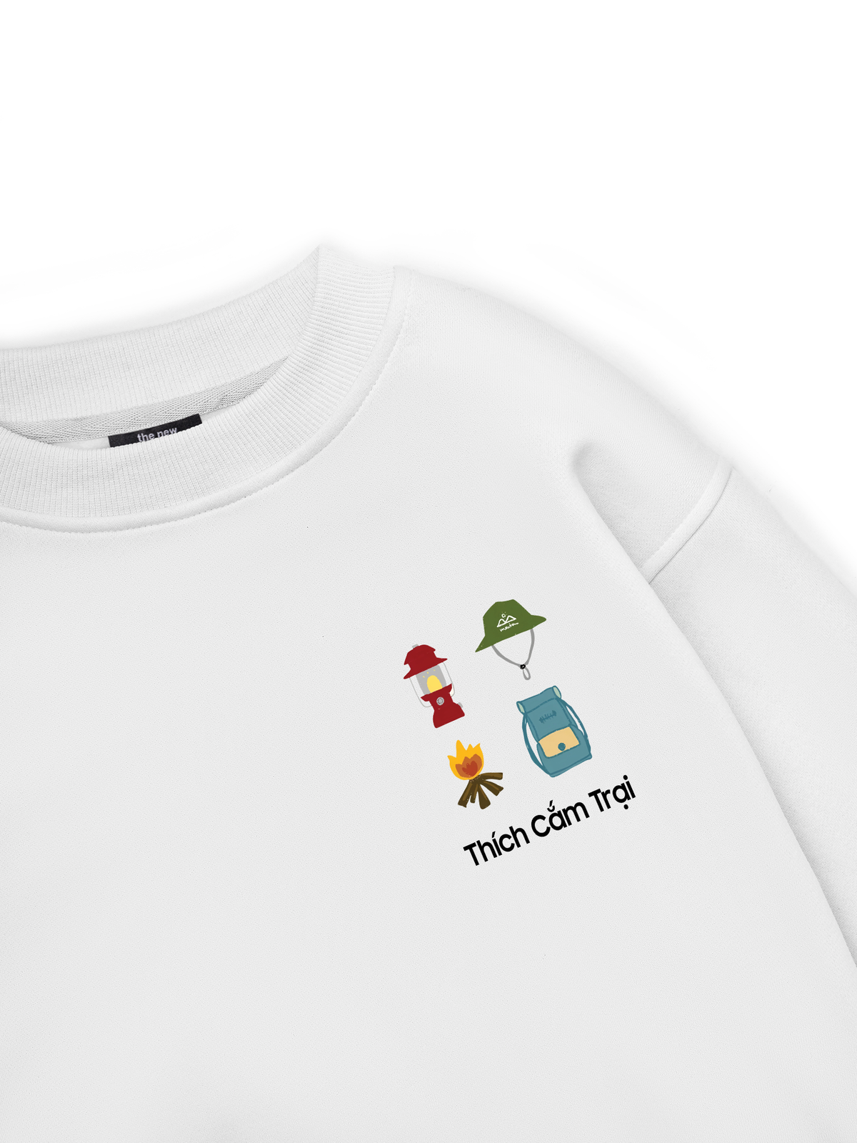 Thích Cắm Trại Sweater