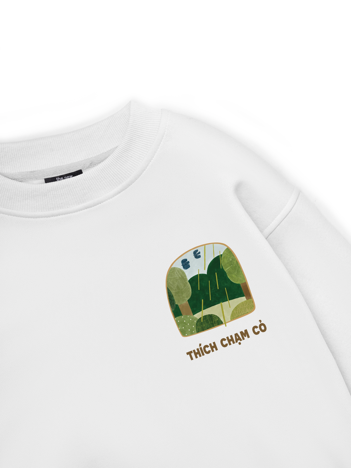 Thích Chạm Cỏ Sweater
