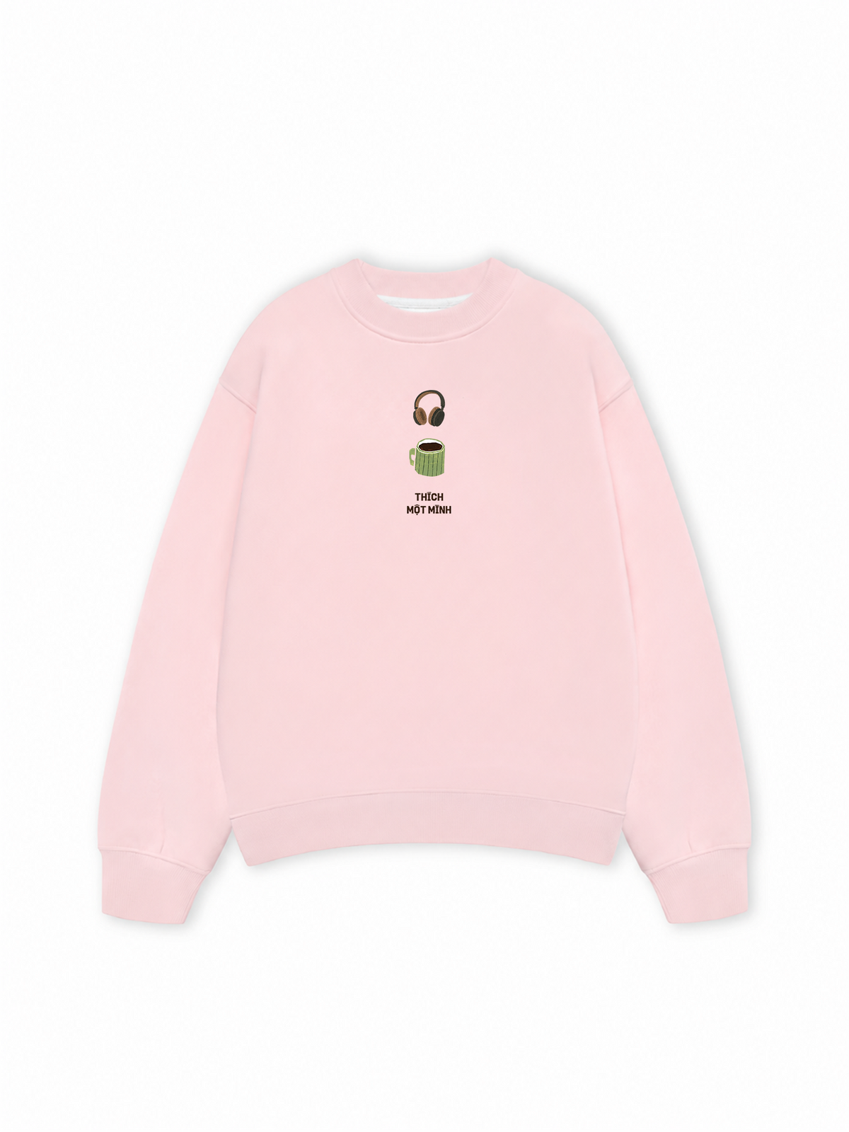 Áo Sweater Nỉ Hai Da Thích Một Mình
