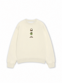 Áo Sweater Nỉ Hai Da Thích Một Mình