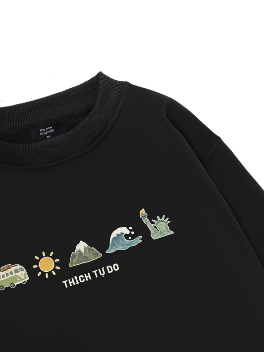 Thích Tự Do Sweater