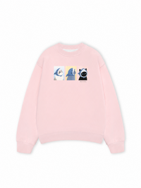 Áo Sweater Nỉ Hai Da Shark Kitty