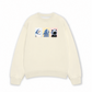 Áo Sweater Nỉ Hai Da Shark Kitty