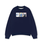 Áo Sweater Nỉ Hai Da Shark Kitty