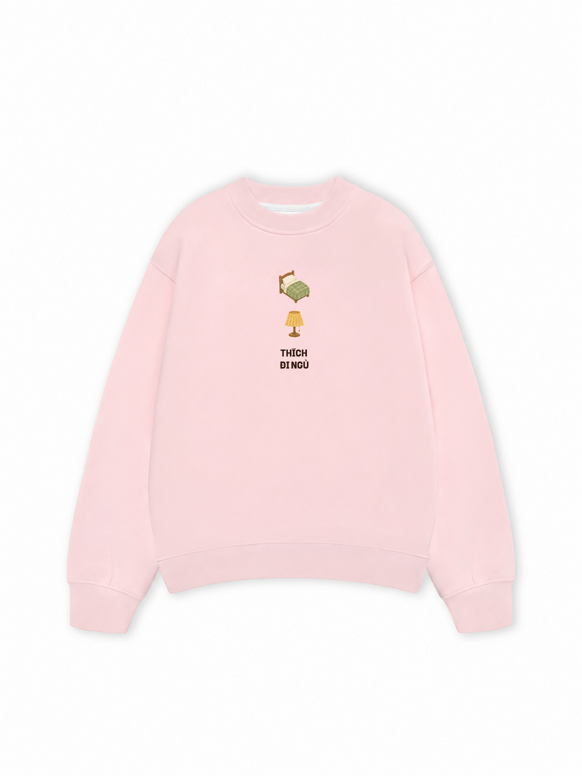 Áo Sweater Nỉ Hai Da Thích Đi Ngủ