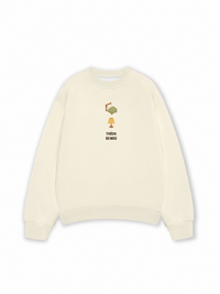 Áo Sweater Nỉ Hai Da Thích Đi Ngủ