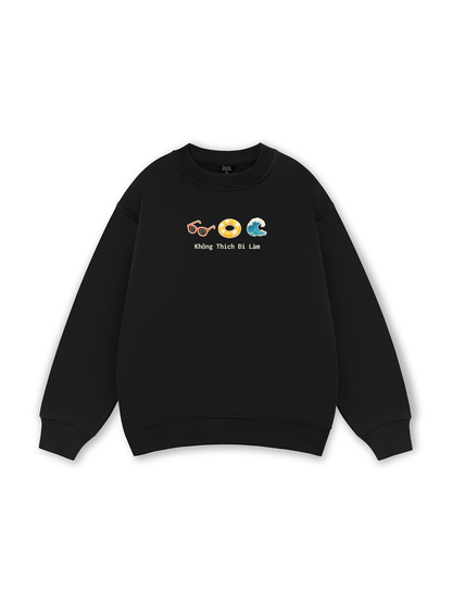 Không Thích Đi Làm Sweater