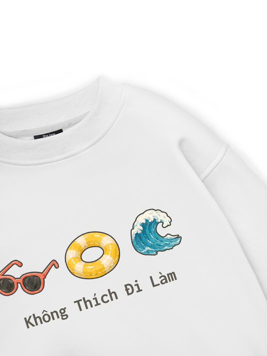 Không Thích Đi Làm Sweater
