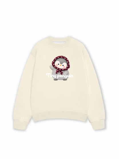 Áo Sweater Nỉ Hai Da Tiny Penguin