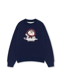 Áo Sweater Nỉ Hai Da Tiny Penguin
