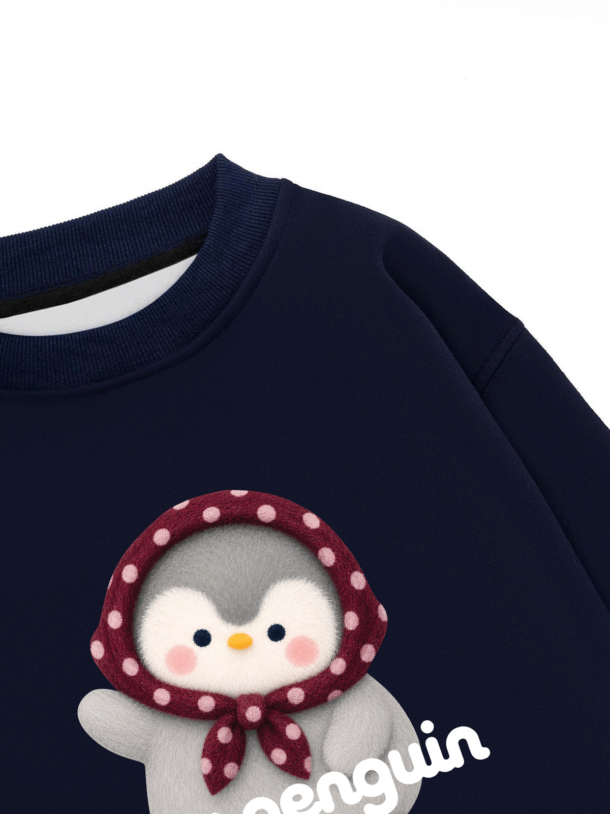 Áo Sweater Nỉ Hai Da Tiny Penguin