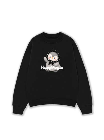 Áo Sweater Nỉ Hai Da Happy Penguin