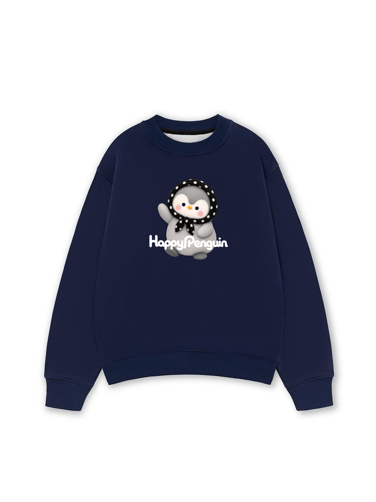 Áo Sweater Nỉ Hai Da Happy Penguin