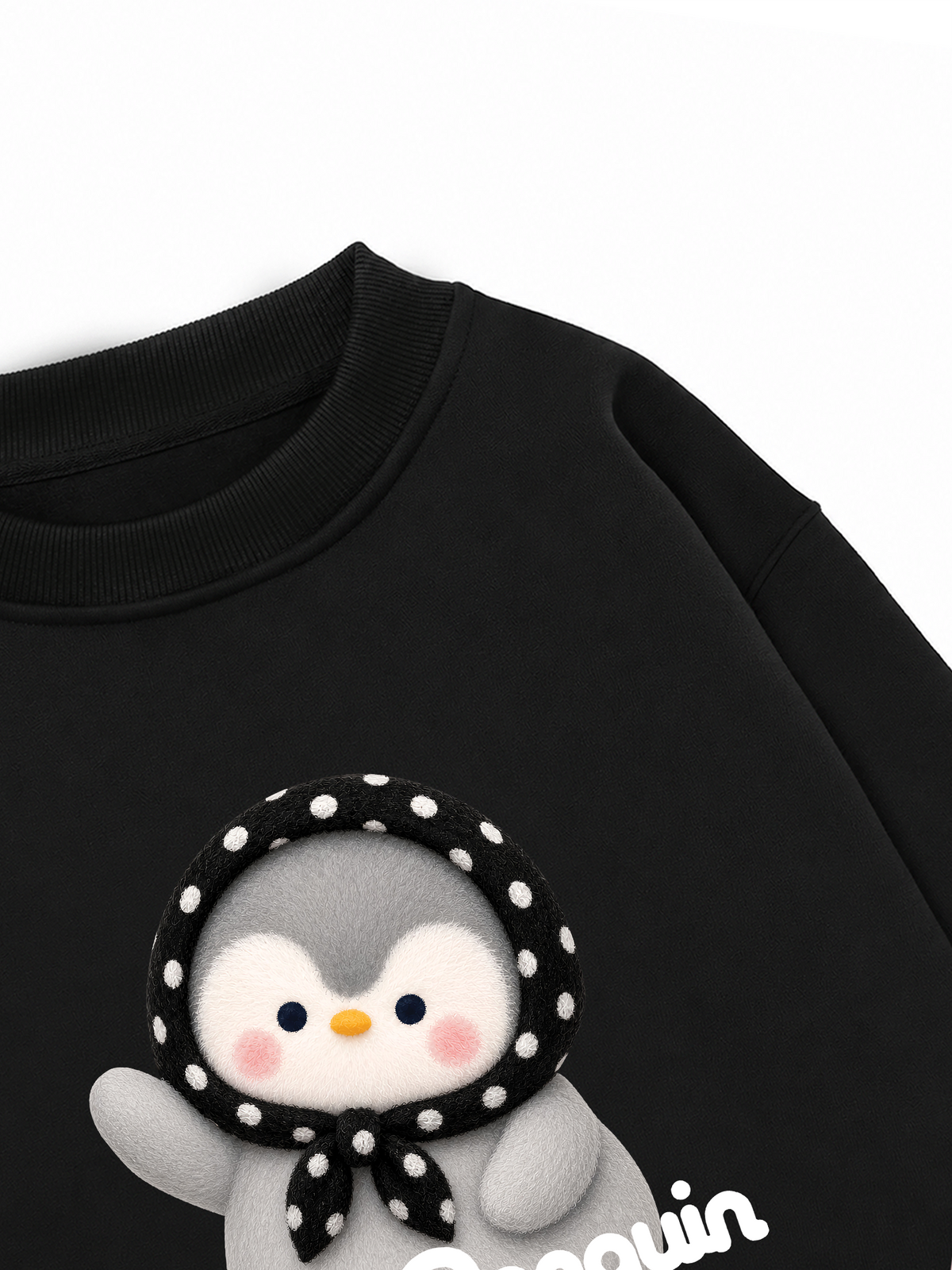 Áo Sweater Nỉ Hai Da Happy Penguin