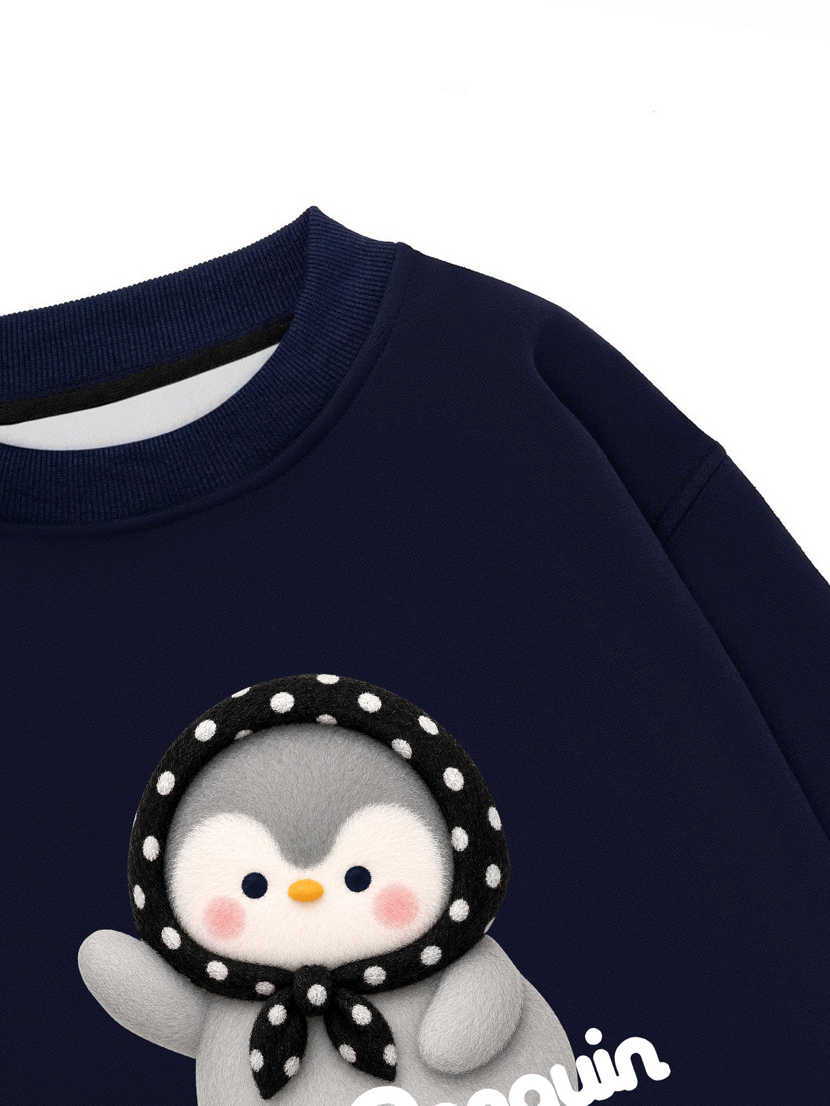Áo Sweater Nỉ Hai Da Happy Penguin
