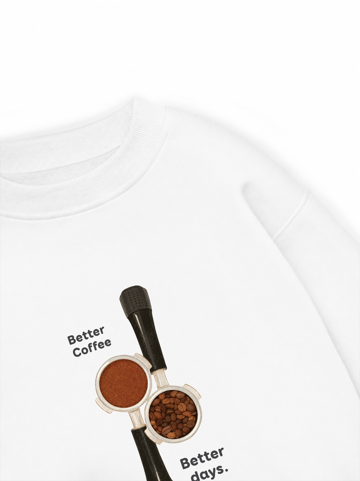 Áo Sweater Nỉ Hai Da Better Coffeee Better Days