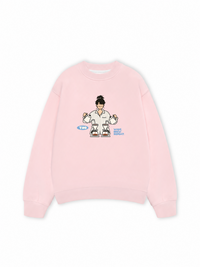 Áo Sweater Nỉ Hai Da Wake Brew Repeat
