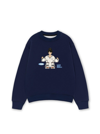 Áo Sweater Nỉ Hai Da Wake Brew Repeat