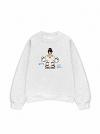 Áo Sweater Nỉ Hai Da Wake Brew Repeat
