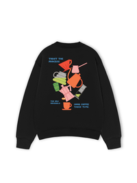 Áo Sweater Nỉ Hai Da Good Coffee Take Time