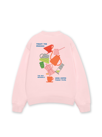 Áo Sweater Nỉ Hai Da Good Coffee Take Time