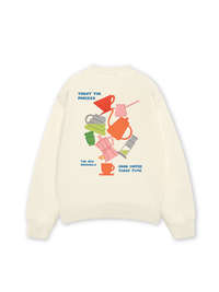 Áo Sweater Nỉ Hai Da Good Coffee Take Time