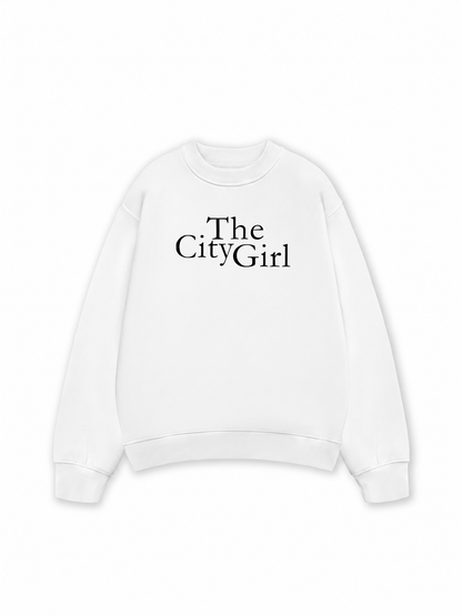 Áo Sweater Nỉ Hai Da The City Girl