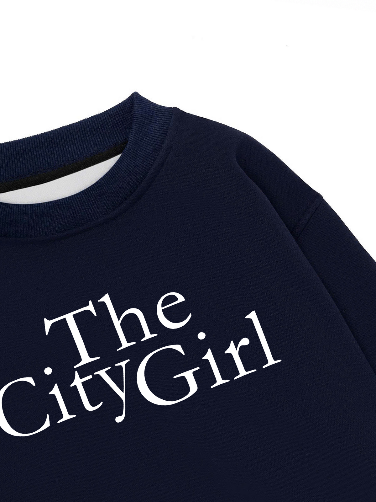 Áo Sweater Nỉ Hai Da The City Girl