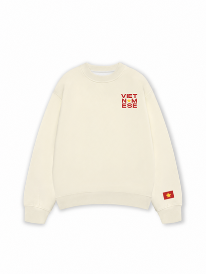 Áo Sweater Nỉ Hai Da Vietnamese