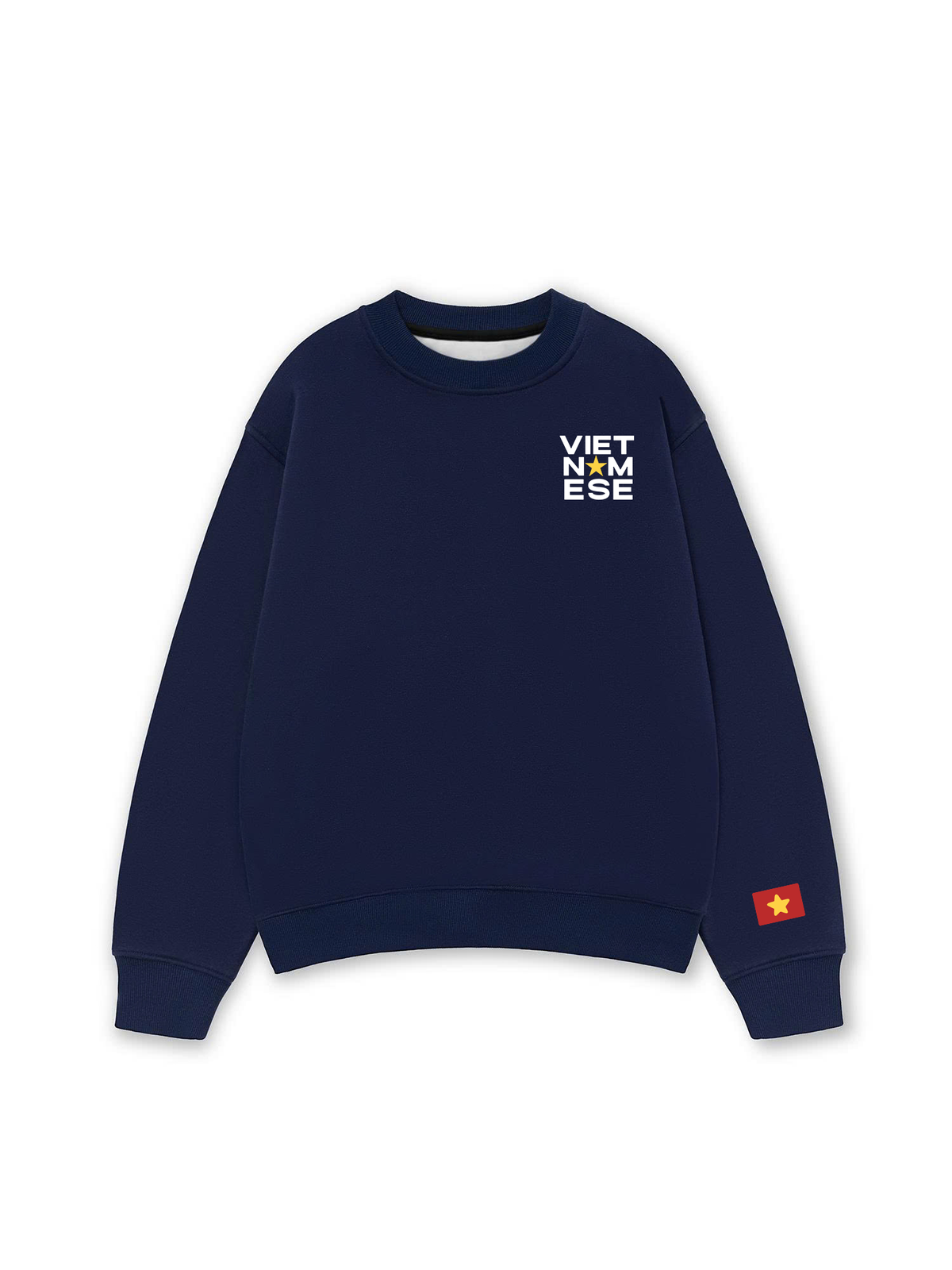 Áo Sweater Nỉ Hai Da Vietnamese