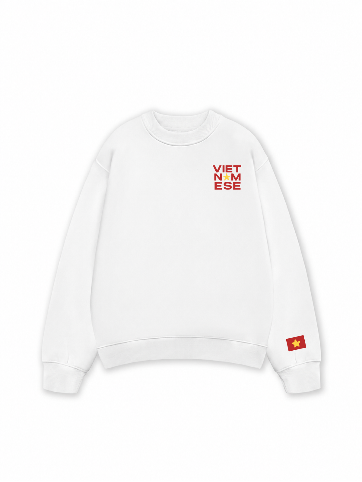 Áo Sweater Nỉ Hai Da Vietnamese