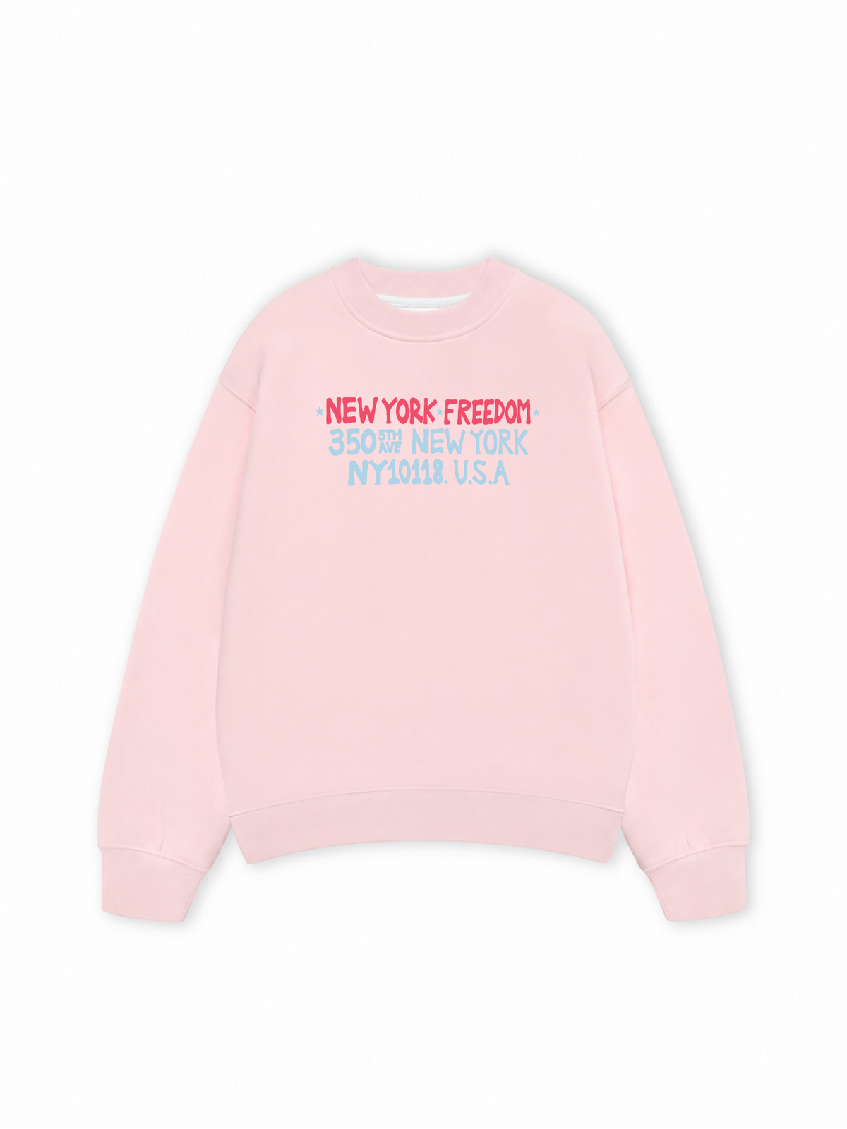 Áo Sweater Nỉ Hai Da New York Freedom