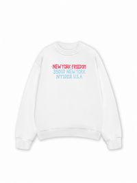 Áo Sweater Nỉ Hai Da New York Freedom