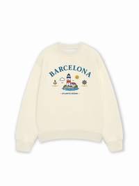 Áo Sweater Nỉ Hai Da Atlantic Ocean