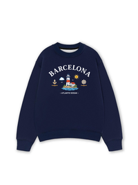 Áo Sweater Nỉ Hai Da Atlantic Ocean