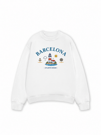 Áo Sweater Nỉ Hai Da Atlantic Ocean