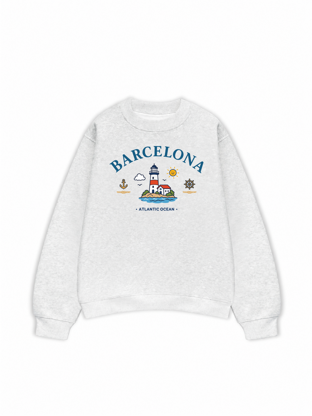 Áo Sweater Nỉ Hai Da Atlantic Ocean