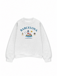 Áo Sweater Nỉ Hai Da Atlantic Ocean