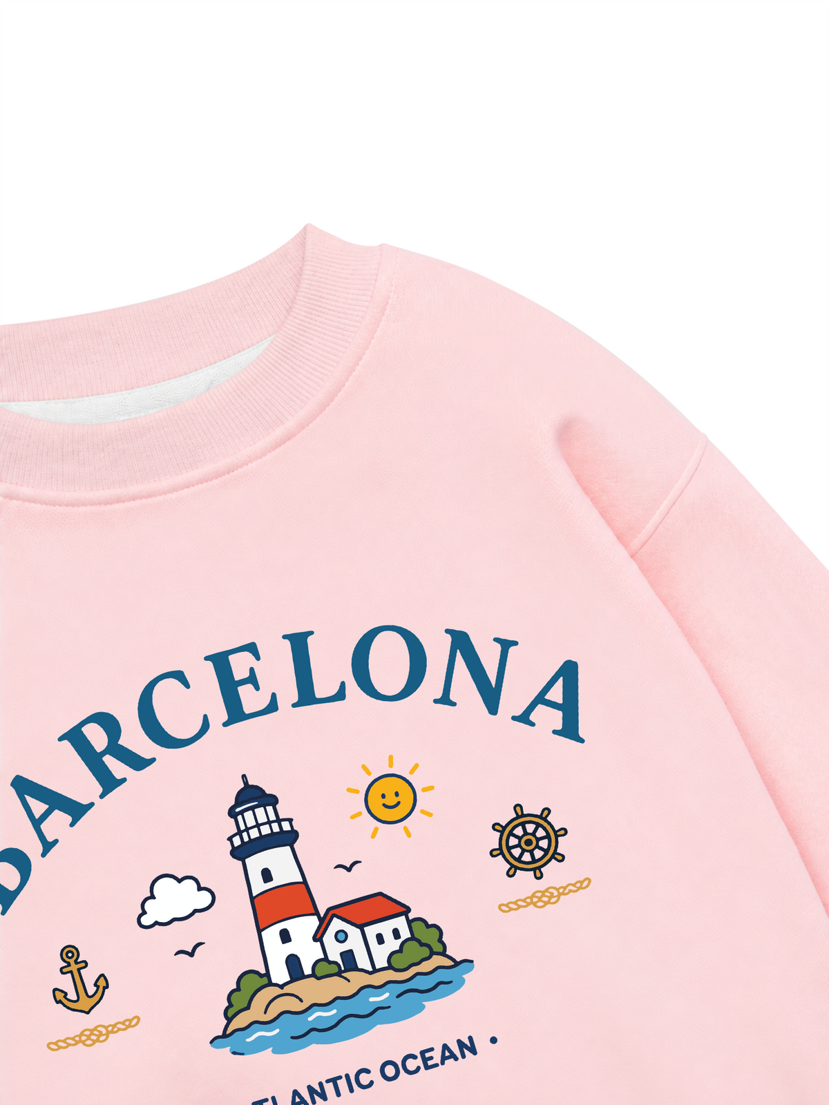 Áo Sweater Nỉ Hai Da Atlantic Ocean