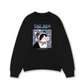 Áo Sweater Nỉ Hai Da Pink Bubble Meow