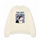 Áo Sweater Nỉ Hai Da Pink Bubble Meow