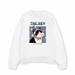 Áo Sweater Nỉ Hai Da Pink Bubble Meow