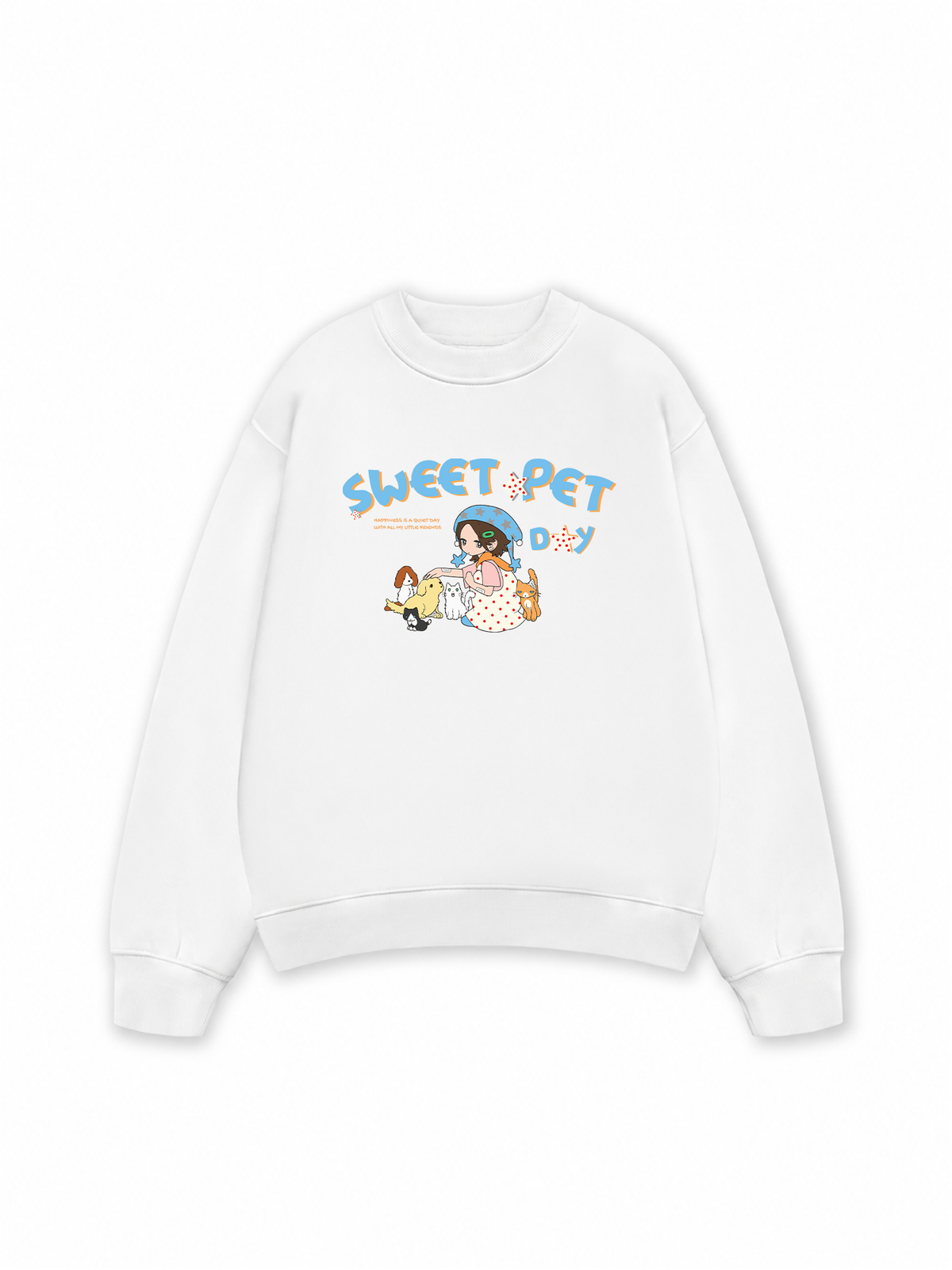 Áo Sweater Nỉ Hai Da Sweet Pet Day