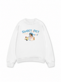 Áo Sweater Nỉ Hai Da Sweet Pet Day